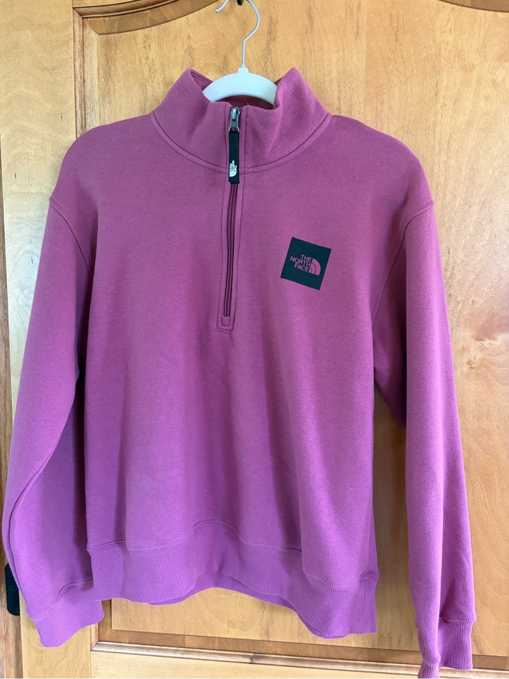 The North Face Women's Half-Zip Pullover in Cyber Berry